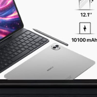 تابلت هونر باد 10 Papper Matte – شاشة 12.1 بوصة – مع كيبورد ذكي بلوتوث – سعة 256GB – رام 8GB – واي فاي
